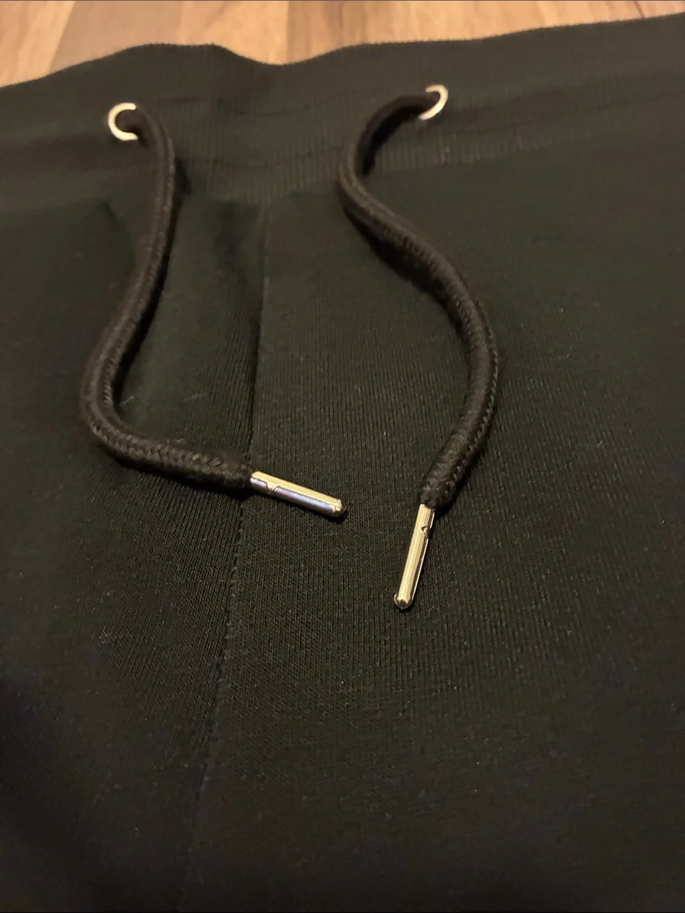 Men's Modern Black Slim Fit Joggers With Zipper Side Pockets- NWT